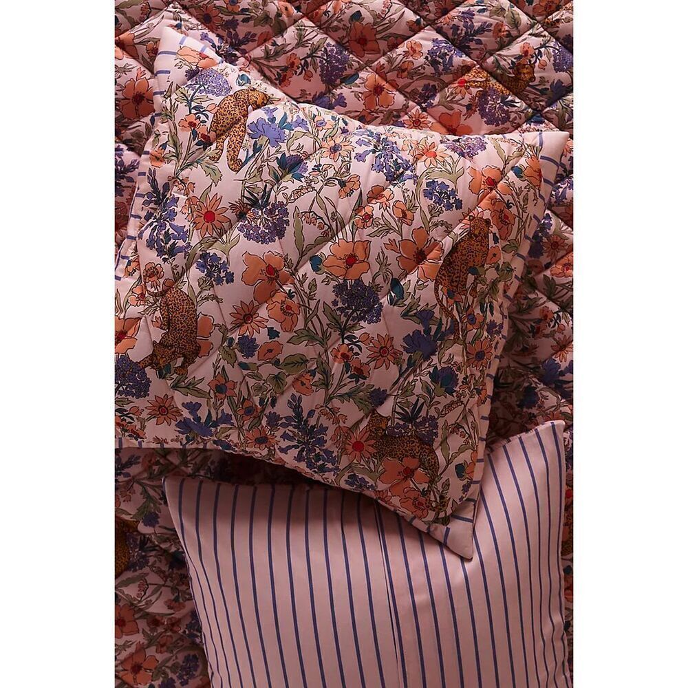 Anthropologie Maeve Organic Sateen Adelaide Euro Sham ONE NEW